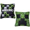 Character World Cuscino quadrato con licenza ufficiale Minecraft, super morbido, reversibile, 2 lati, perfetto per qualsiasi camera da letto, divano o letto, 40 cm x 40 cm