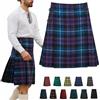BRAW CLANS TARTANS Kilt da uomo scozzese tradizionale per feste di addio al celibato da 5 m | Regular (lunghezza 60 cm), Orgoglio della Scozia, 52