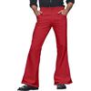 Vhersily Pantaloni A Zampa D'elefante Uomo Monocromatici Casual Elasticizzati Con Design Moderno E Confortevole Per Tutte Le Stagioni con Tasche Tessuto Elasticizzato Minimalista, Sottile