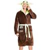 Disney Baby Yoda Vestaglia Uomo Invernale, Simpatica Giacca da Camera in Pile con il Piccolo Yoda Mandalorian, Regali Uomo Divertenti, Regalo di Natale