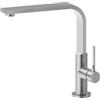 Newform - MAKI miscelatore per lavello con bocca girevole [PVD acciaio spazzolato] - 71823.59.066