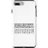 why not? magliette semiserie Custodia per iPhone 7 Plus/8 Plus Orgogliosamente sbattezzato, Sbattezzo Ateismo Anticlericale