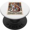 Leopard Party Decorations Leopard Access Leopard Print Stuff Books Nerds Leopard Art Leopard Art Leopard Leopard Leopard PopSockets PopGrip Adesivo