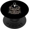 Groom To Be Wedding For Groomsman Weddin Sposo Oggi Marito Domani Groomsman Fidanzamento per lo sposo PopSockets PopGrip Adesivo