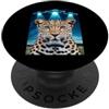 Leopard Party Decorations Leopard Access Leopard Print Stuff Leopard Alien UFO Strano Donna Leopardo PopSockets PopGrip Adesivo