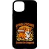 Corgi Energetic Dog Lover Custodia per iPhone 15 Plus Corgi Zoomie non può essere fermato