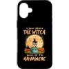 Costume di Halloween da strega cane Hava Custodia per iPhone 16 Plus Never Mind The Witch Attenti al cane Havanese Halloween