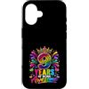 Years Of Being Awesome Birthday Apparel Custodia per iPhone 16 9 Years Of Being Awesome Girl Leopard Crown