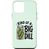 Dill Jar Humor Co Custodia per iPhone 12 mini Divertente barattolo di sottaceti con aneto per amanti dei buongustai, design vintage