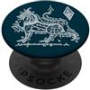 Thailandia Tatuaggio Yantra Sak Yant Tatuaggio Singha Leone Thailandia Yantra Ki Lane PopSockets PopGrip Adesivo