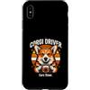 Corgi Driver Dog Lover Humor Custodia per iPhone XS Max Corgi Driver Orecchie Marmo