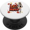Let yourself rest. Happy autumn ya'll. Lasciati riposare. Buon autunno ya'll. Donne amano cappotti autunnali. PopSockets PopGrip Adesivo