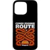 Funny Corgi Route Dog Lover Custodia per iPhone 15 Pro Max Corgi Zoomie Route Mappato Cane Proprietario Umorismo