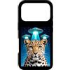 Leopard Party Decorations Leopard Access Custodia per iPhone 17 Pro Leopard Print Stuff Leopard Alien UFO Strano Donna Leopardo