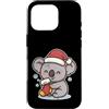 koala winter santa hat stocking snow win Custodia per iPhone 16 Pro Carino Koala Inverno con Cappello di Babbo Natale