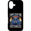 Sarcastic Cat Attitude Cats Owner Custodia per iPhone 17 Non ho bisogno di te, ti permetto di essere qui, questo è un gatto diverso