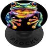 Rane divertenti per gli amanti delle ran Rana Piccolo Rospo Rana Albero Rana Bambino Rana Carino PopSockets PopGrip Adesivo