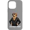 Retriever Apparel Custodia per iPhone 14 Pro Max Cane motociclista Funny Retriever Faccio quello che voglio