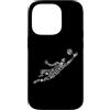 Soccer Player Gifts Custodia per iPhone 14 Pro Calcio Portiere Calcio Giocatore Design
