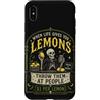 Halloween Lemon Bones Custodia per iPhone XS Max Citazione umoristica oscura dello scheletro di limone spettrale