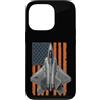 F-22 Raptor F22 Raptor Fighter Jet Funny Custodia per iPhone 13 Pro F-22 Raptor Funny USA Flag Graphic
