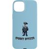 Spooky Officer Halloween Costume Fun Tee Custodia per iPhone 15 Plus Costume da ufficiale spettrale per Halloween Fun
