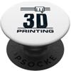 3D Printing Minimal Line Designs Ugello di stampa 3D con filamento - I Love Stampanti 3D PopSockets PopGrip Adesivo