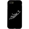 Soccer Player Gifts Custodia per iPhone SE (2020) / 7/8 Calcio Portiere Calcio Giocatore Design