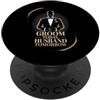 Groom To Be Wedding For Groomsman Weddin Sposo Oggi Marito Domani Groomsman Fidanzamento per lo sposo PopSockets PopGrip Adesivo