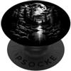 Darktistic Design Luna piena notte nel bosco con disegno artistico lago PopSockets PopGrip Adesivo