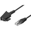 Goobay Cavo di Collegamento Goobay TAE-F k. ADSL/VDSL 10m [51235]