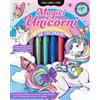 EL Libro - Caleidoscopio. Magici Unicorni. Ediz. Illustrata. Con 6 Pennarelli - El