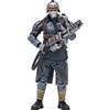 JOYTOY Warhammer Astra Militarum Death Korps of Krieg Veteran Squad Guardsman con Flamer 1:18 Action Figure Colleziona ed Esponi Modello