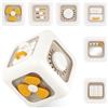 LWMTT 6 in 1 Cubo Occupato, Giochi Montessori per Bambini di 1 Anno Sicuro e Non Tossico, Giochi Sensoriali per Bambini Senza BPA Gioco Bambino Bambini e Bambine 12 Mesi in su