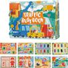 Dr. MUYA® Giochi Montessori 1 2 3 Anni, Libro Montessori Interattivo, Giochi Educativi, Motricità Fine, Coordinazione Occhio-Mano, Regalo Bambino Bambina 1-3 Anni