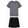 EMPORIO ARMANI T-Shirt+Shorts Endurance Pyjama Uomo Grigio XL