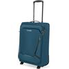 travelite valigia da cabina con 2 rotelle per Air France, KLM + ITA, serratura a combinazione integrata, trolley da cabina compatto con funzione di aggancio, 55x35x23 cm, 40 l, 2,2 kg