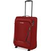travelite valigia da cabina con 2 rotelle per Air France, KLM + ITA, serratura a combinazione integrata, trolley da cabina compatto con funzione di aggancio, 55x35x23 cm, 40 l, 2,2 kg