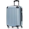 HAUPTSTADTKOFFER - Spree - Bagaglio a mano Valigia Trolley da Cabina rigido TSA ABS 4 ruote, 55 cm, 42 litres, piscina blu