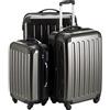 Hauptstadtkoffer - Alex - Set di 3 valigie (S, M & L), 235 litri, Colore Grafite