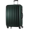 Hauptstadtkoffer - Valigia Rigida Alex, Taglia 75 cm, 119 Litri, Colore Verde foresta