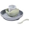Beaba 4-Piece Silicone Dinner Set 4-Piece Silicone Dinner Set 4 pz