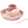 Beaba 4-Piece Silicone Dinner Set 4-Piece Silicone Dinner Set 4 pz