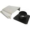 Aramox Copertura per Sfiato per Barche Copertura per Sfiato Marino in Acciaio Inossidabile 304 con Base in Nylon 5,8 X 5,9 X 3,9 Pollici Ventilatore di Aspirazione Antiruggine per Scarico Aria