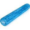 SISSEL 310015, Pilates Roller Unisex - Adulto, Blu Marmorizzato, 90 x 15 x 15 cm