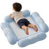 Générique Poltrona galleggiante gonfiabile per piscina, comoda e portatile, con seduta a forma di suola, impermeabile, poltrona galleggiante per acqua e piscina, per spiaggia e giardino