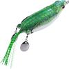 ZMdooreasy Esca galleggiante a forma di rana, 9 cm, in PVC, con occhi rossi (2#)