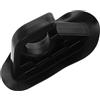 LIGHTAOTAO Supporto per Pagaia Nero in Plastico per Kayak e Canoe Facile Installazione e Compatibilità Versatile Accessorio per Barche Gonfiabili e Rigide