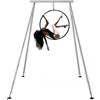 Generic Supporto portatile per amaca, telaio ad A, in acciaio resistente, per yoga, altalena, danza acrobatica, fitness, con anello per esercizi, kit di sospensione