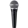 Shure Microfono a filo PG ALTA Qtr Black e Silver PGA48 4,5m